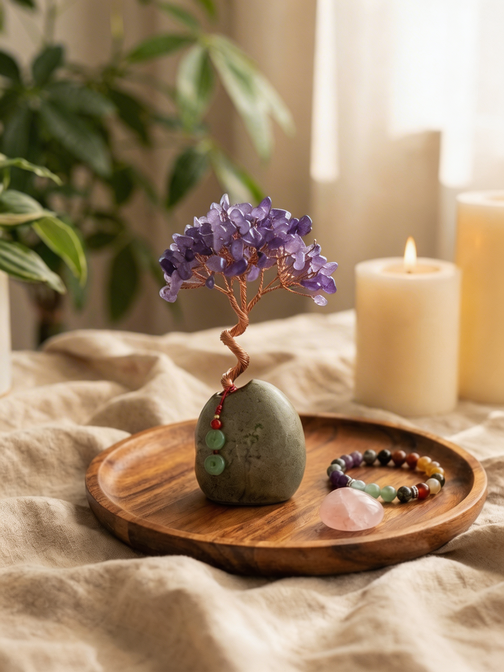 Amethyst Calming Tree